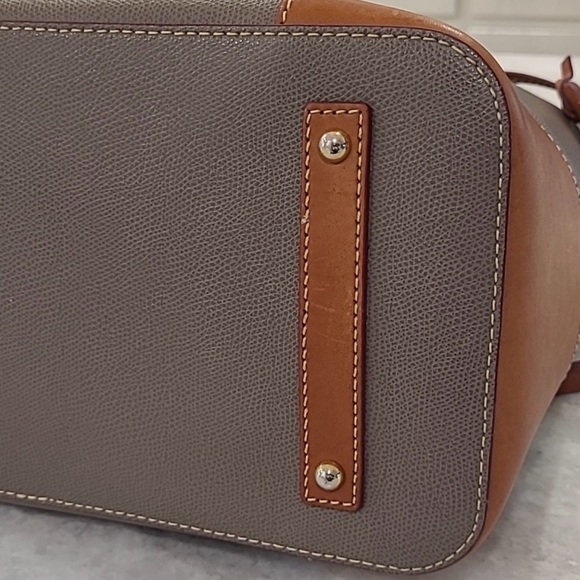 Dooney & Bourke Gray and Tan Bag Set - EUC - Picture 6 of 14